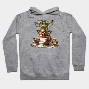 Happy Leap Day Teacher & Leap Into Reading 2024 Hoodie